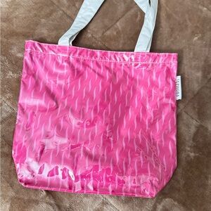 Sephora Vibrant Pink and White Tote
